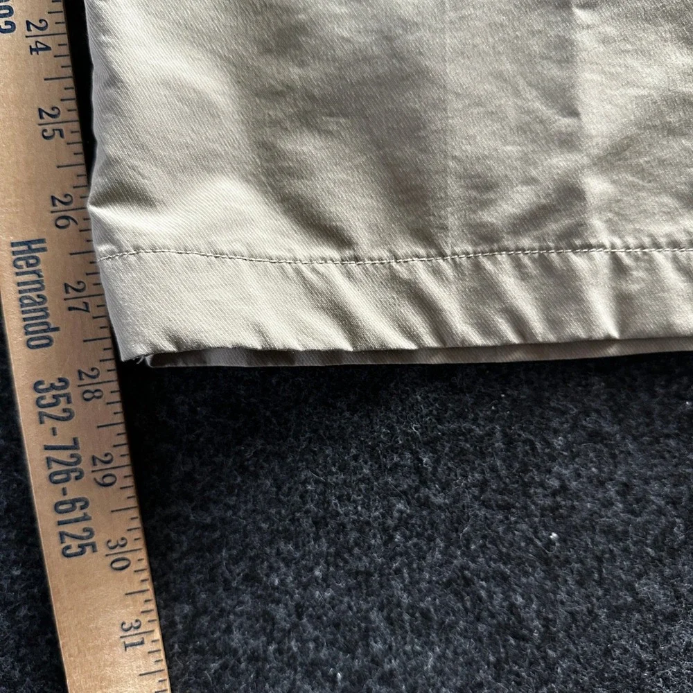 TravisMathew Mens Tan Khaki Performance Golf Pants 36 Stretch Chino Trousers